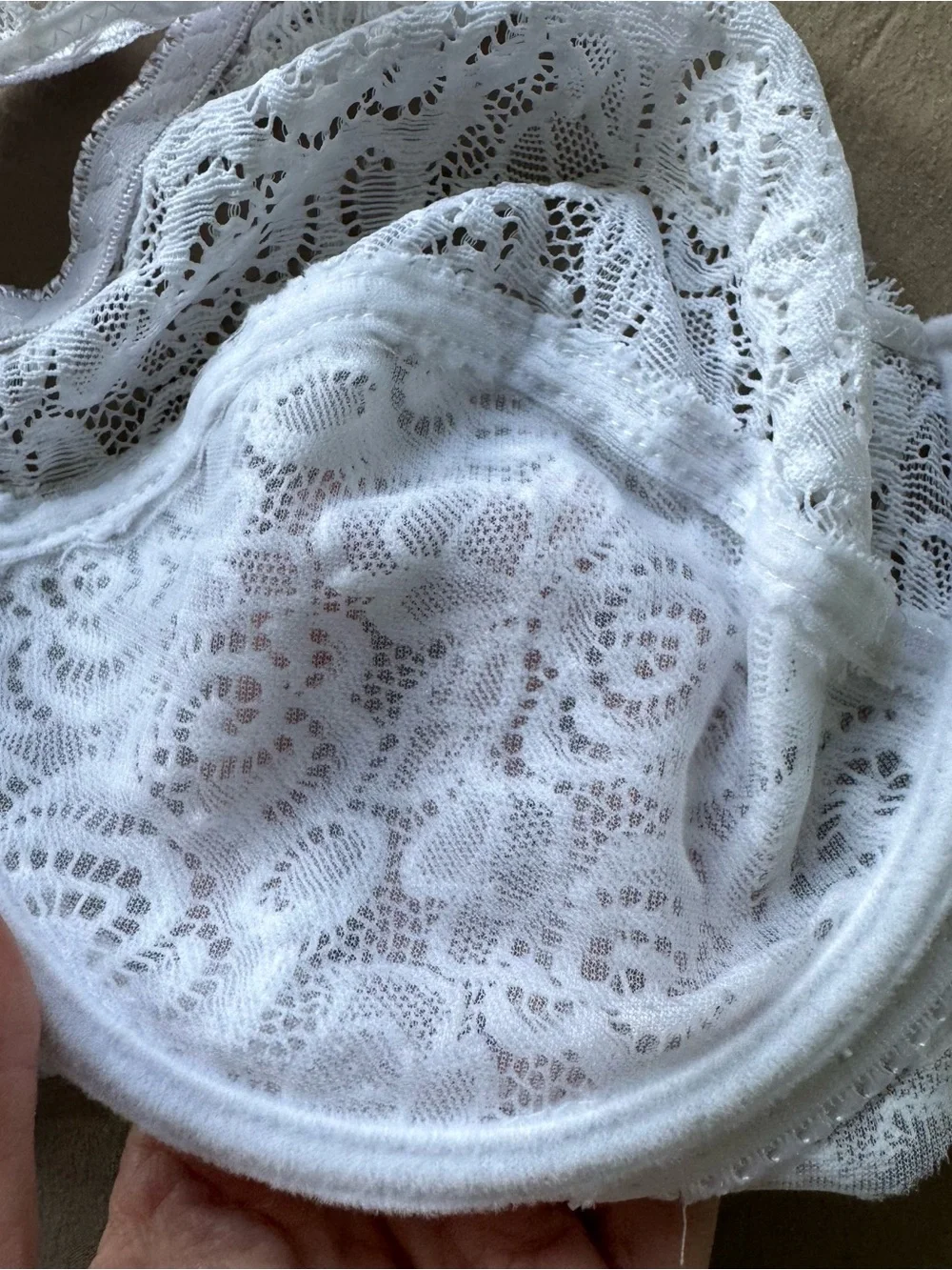René Rofé Lace Unlined Bra - Picture 7 of 7